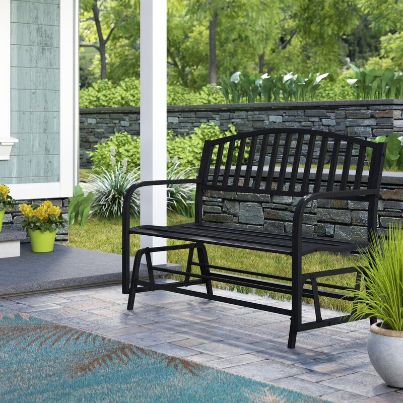 DIY Garden Bench Ideas - Free Plans for Outdoor Benches: Glider Bench